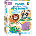 Wild Animals Smart Starter Wooden Puzzles  Wild Animals Smart Starter Wooden Puzzles